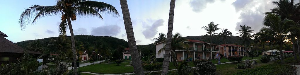 Beach villa at our all-inclusive vacation in Cuba