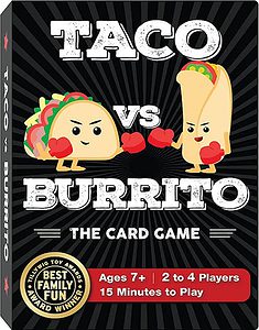 Taco Vs Burrito Card Game, Travel Gifts for Kids