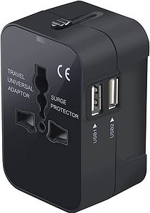 Universal Worldwide Travel Adaptor, Essential Travel Gifts