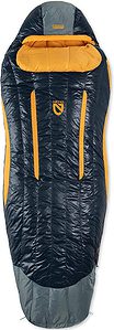 Mens down insulated sleeping bag