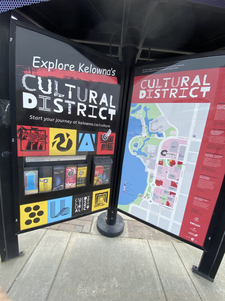 Kelowna Cultural District Map